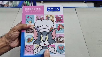 Unboxing & Review: DOMS King Size Tom & Jerry Notebook | Viral Cartoon Notebook!