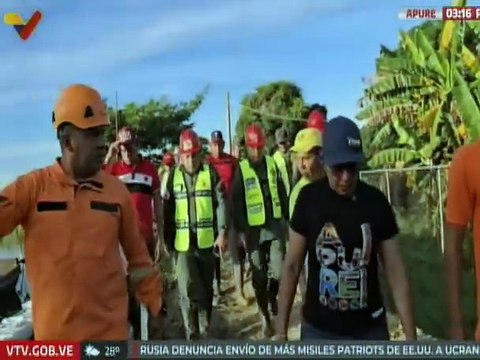 Apure | Gobierno regional atiende de manera inmediata a los habitantes de San Vicente tras fuertes lluvias