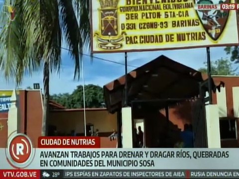 Barinas | Gobierno Bolivariano supervisó trabajos de recuperación de las zonas afectadas por lluvias