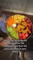 Child Knocks Plate from Woman's Hands