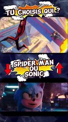 Spider-Man VS Sonic : Le Combat Ultime est Lancé ! 111
