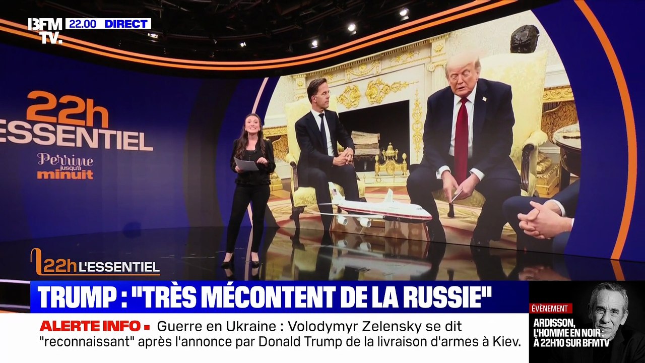 Maëva Lahmi – 14 juillet 2025 | Ultimatum de Trump à Poutine, livraisons d’armes à l’Ukraine, décès de Thierry Ardisson
