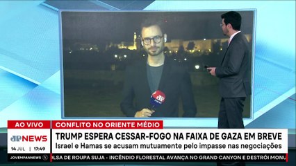 Trump espera cessar-fogo na Faixa de Gaza em breve; Fabrízio Neitzke explica
