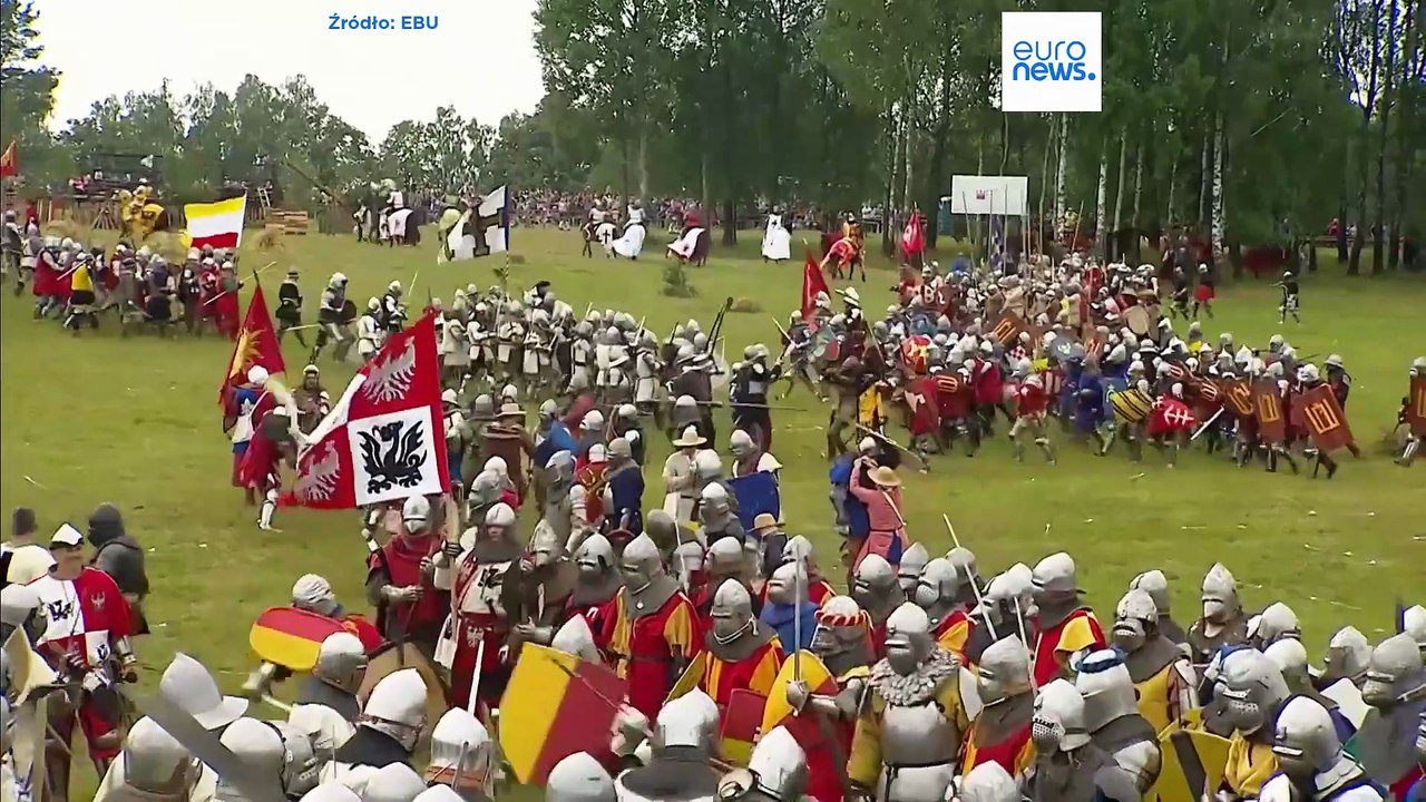 Grunwald ożył na nowo: tysiące widzów przeniosło się w czasie do wielkiej bitwy z 1410 roku