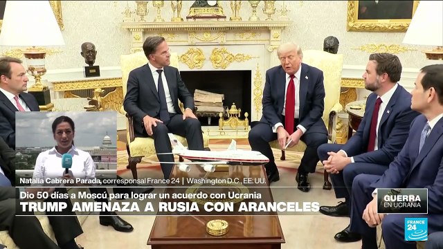 Informe desde Washington: Trump da un plazo de 50 días a Rusia para terminar la guerra en Ucrania