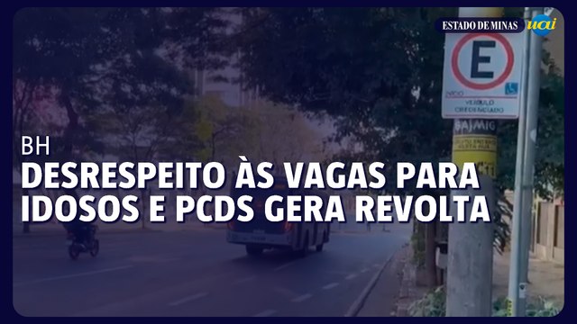 Desrespeito às vagas exclusivas para idosos e PCDs gera revolta