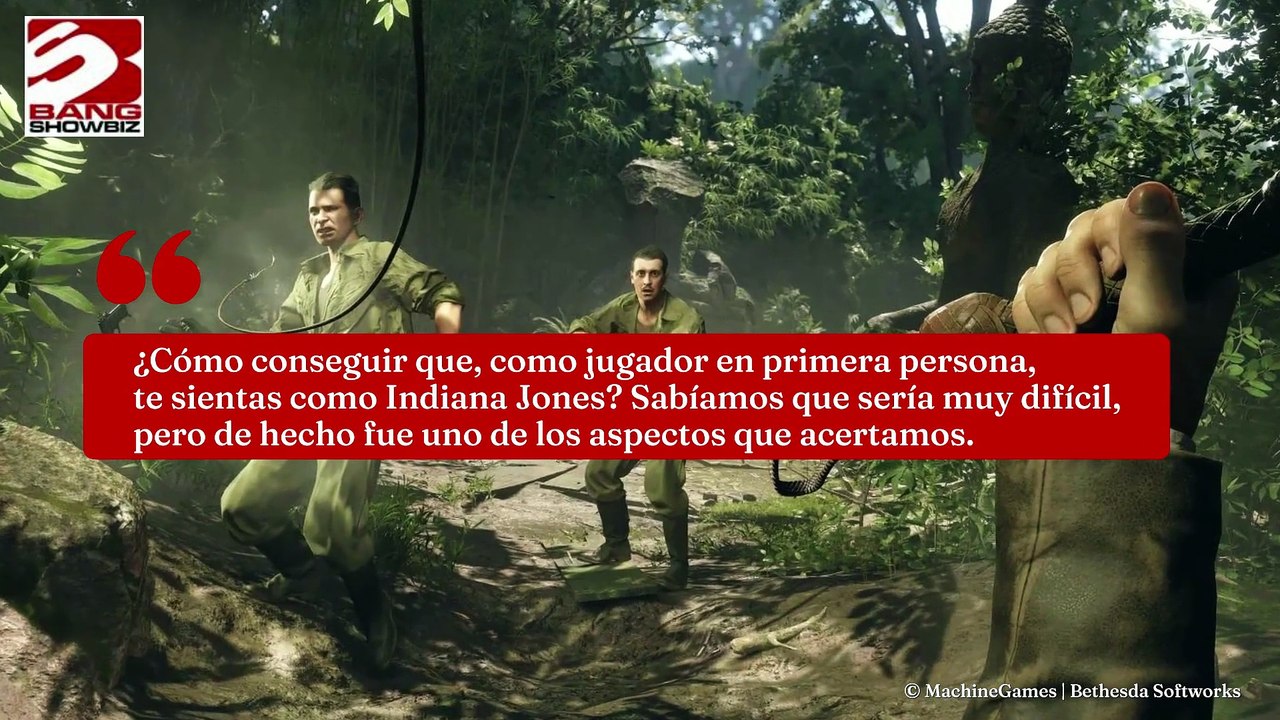 Indiana Jones and the Great Circle en primera persona era algo natural desde el principio, afirma el director