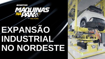 Instalação da fábrica da BYD avança na Bahia | MÁQUINAS NA PAN