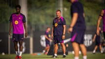 Primera sesión de entrenamiento de la 25-26... sin Ter Stegen