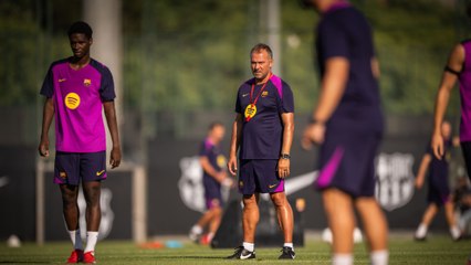 Primera sesión de entrenamiento de la 25-26... sin Ter Stegen