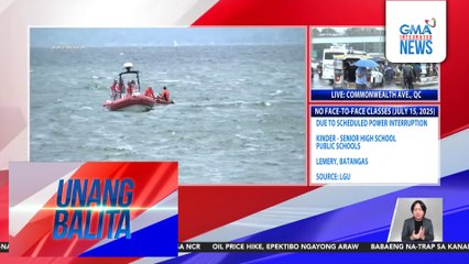 Ikaanim na araw na ng search and retrieval operations para sa mga nawawalang sabungero | Unang Balita