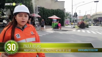 ¡Ojo con la Calle Colombia! Arrancan más cierres en Calasanz por obras del Metro de la 80
