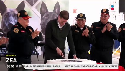 Conmemoran el aniversario número 28 de la Unidad Canina de la PBI