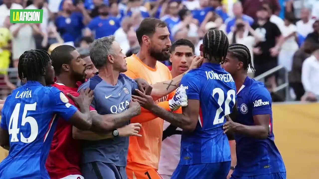 Luis Enrique da su versión del conflicto que tuvo tras perder la final del Mundial de Clubes
