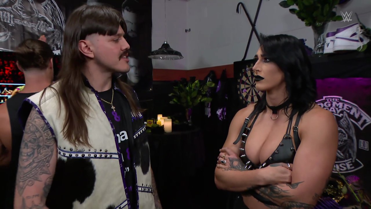 WWE.Raw.07.15.24.Dominik.Rhea.Backstage.Segments.Featuring.Judgment.Day