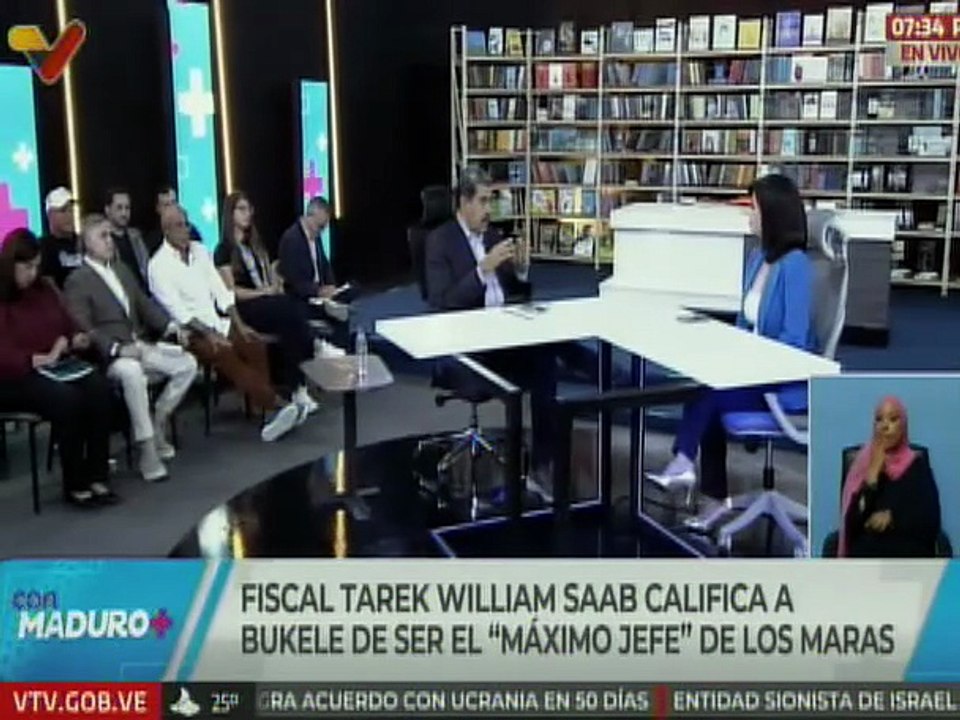 Presidente Nicolás Maduro: Bukele se echó encima una mancha histórica que no superará en siglos