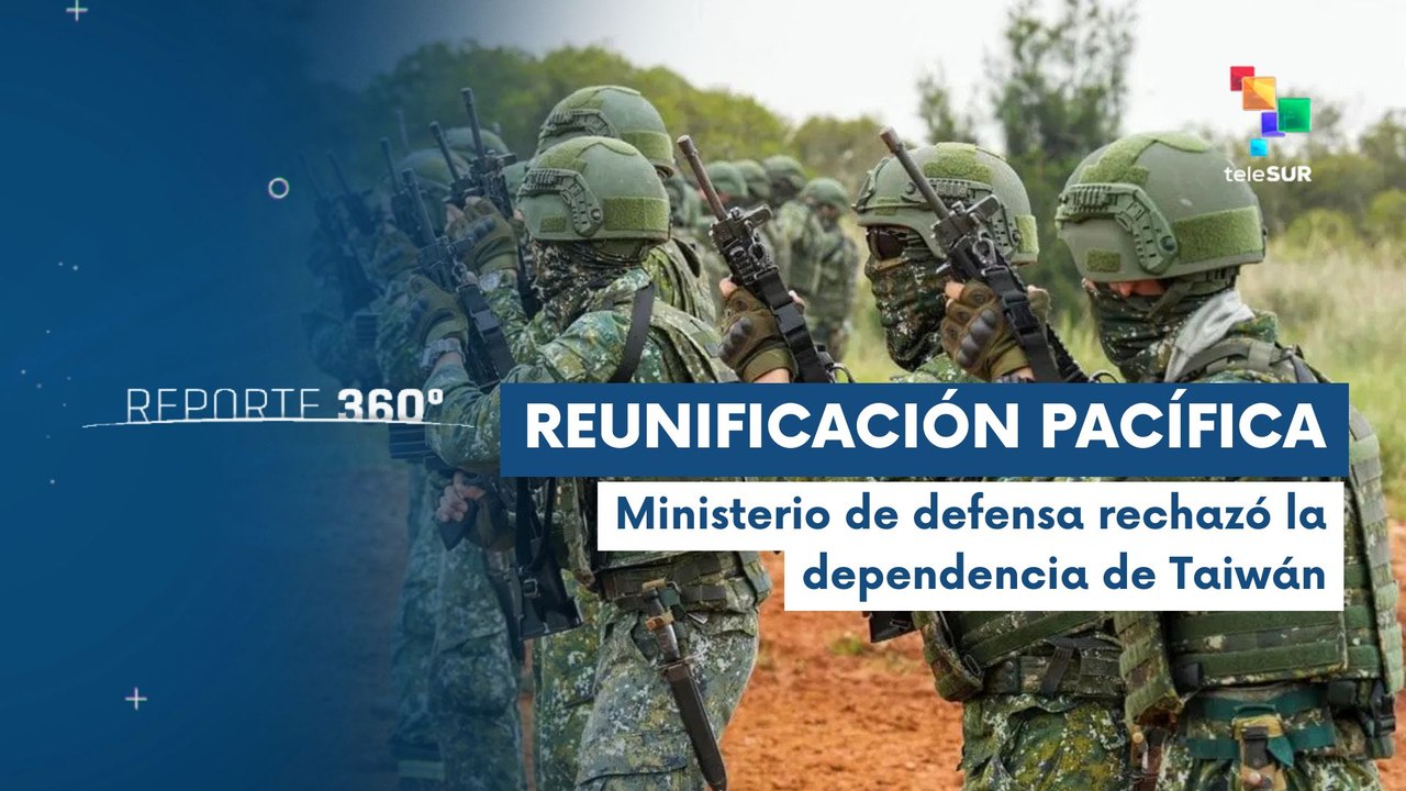 China cuestiona ejercicios militares de Taiwán y acusa a Occidente de fomentar el separatismo