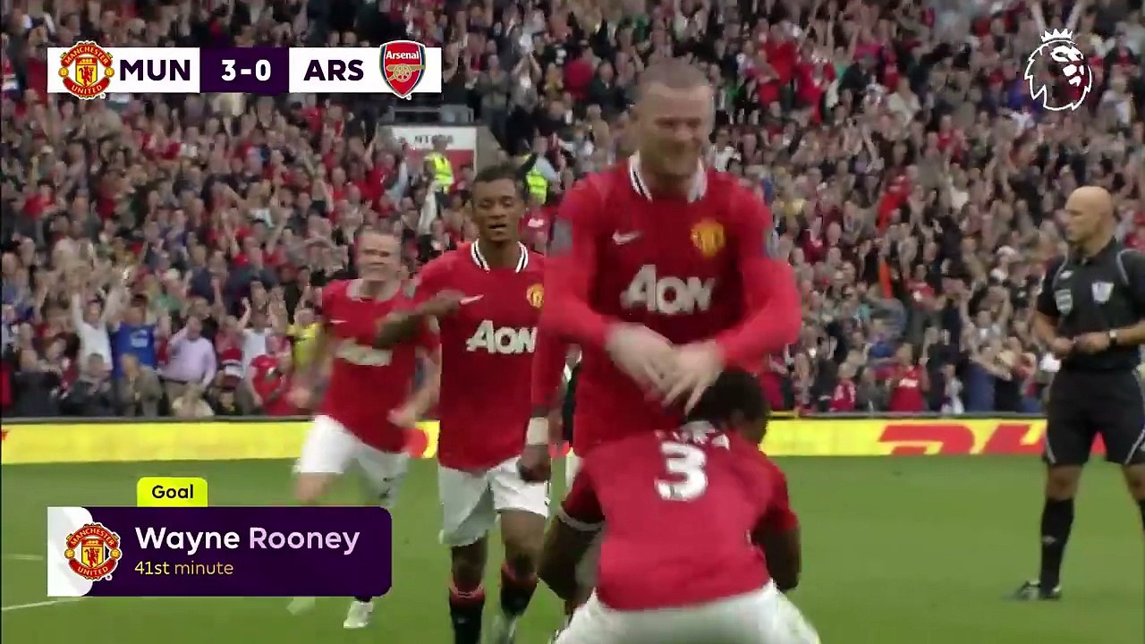 Manchester United 8-2 Arsenal _ Full Premier League Highlights _ 2011_12