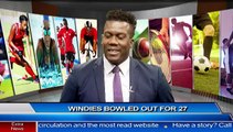WINDIES TEST DISASTER