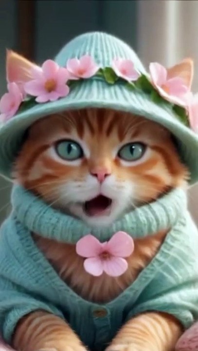 "When the song hits a little too hard… 😹🎶"