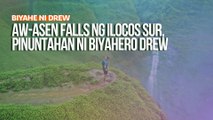 Aw-Asen falls ng Ilocos Sur, pinuntahan ni Biyahero Drew! | Biyahe ni Drew