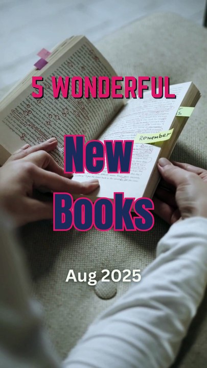 5 Wonderful New Books for August 2025