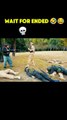 The Silent Power of Respect 💀🔥#funny  #TrollVideo #DarkHumor #shorts