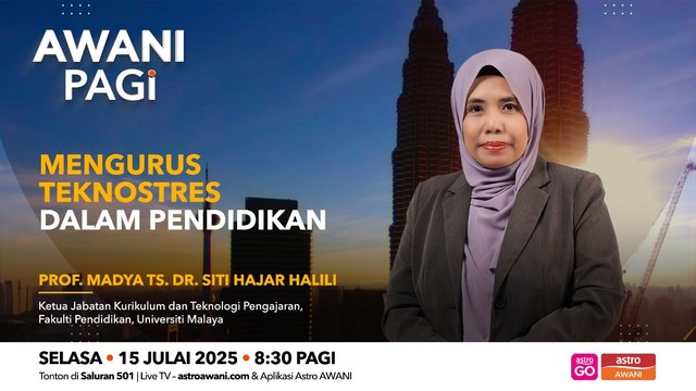 AWANI Pagi: Mengurus teknostres dalam pendidikan