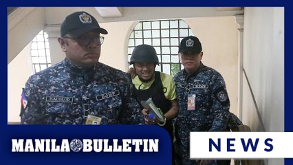 Ex-Rep Arnie Teves arrives at Manila RTC for arraignment on one of his cases