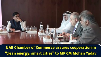 UAE Chamber of Commerce assures cooperation in “clean energy, smart cities…” to MP CM Mohan Yadav