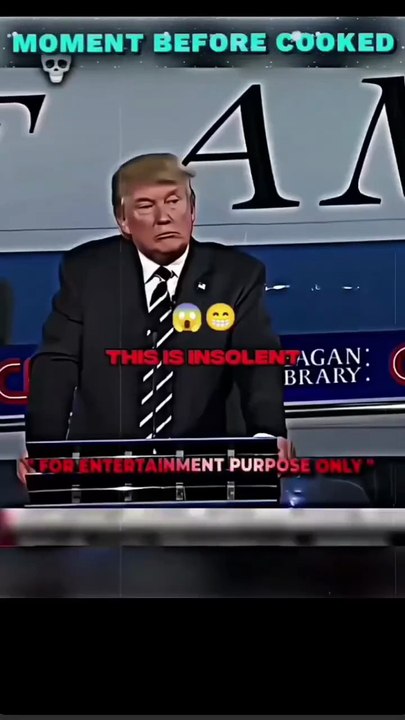 Only Two Words in trump  #shorts#shortvideo #attitude #trump