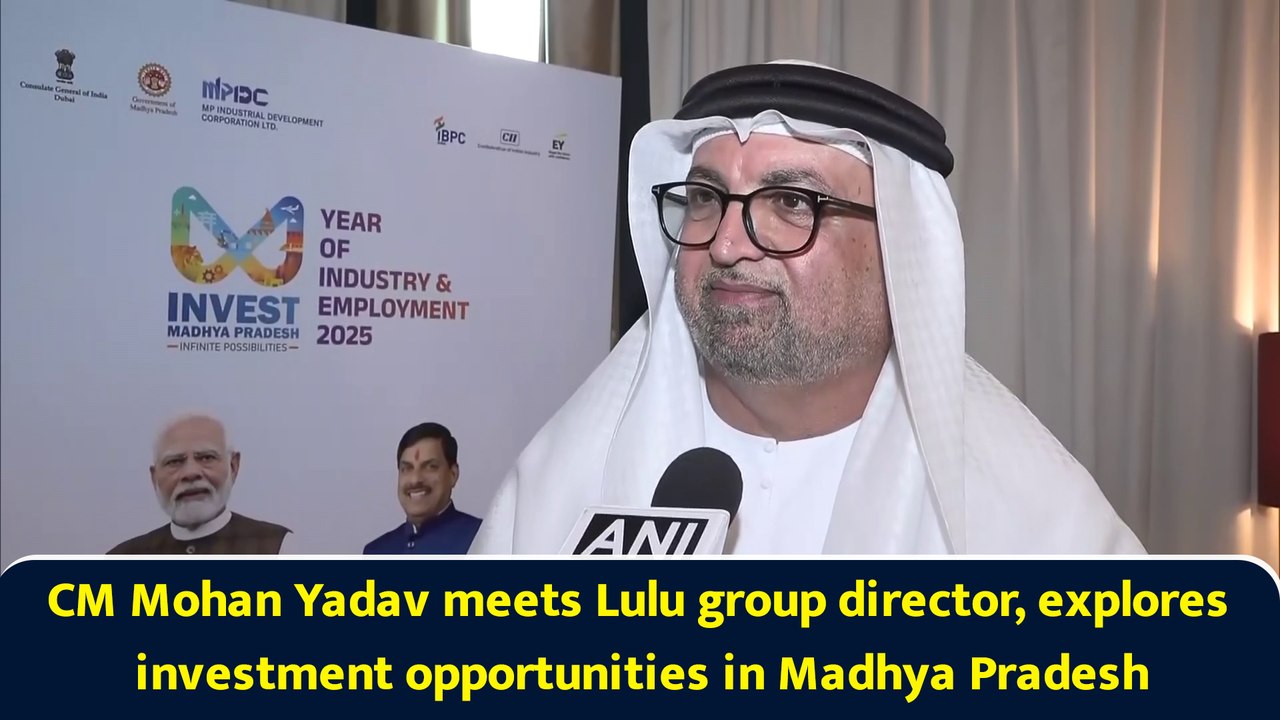 CM Mohan Yadav meets LuLu group director, explores investment opportunities in Madhya Pradesh