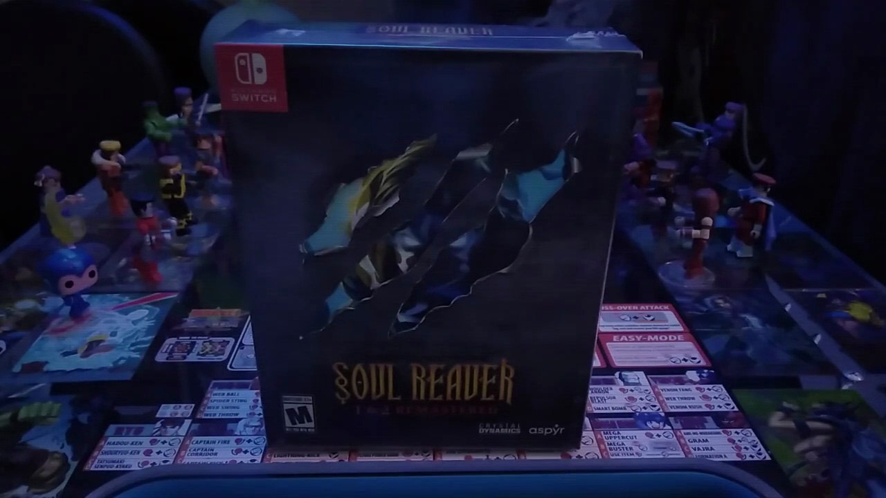 The Legacy of Kain: Soul Reaver 1 & 2 Remastered – Deluxe Edition Unboxing (Nintendo Switch)