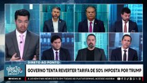 TRUMP IMPÕE TARIFAS CONTRA BRASIL: O QUE ESTÁ EM JOGO? | DIRETO AO PONTO - 14/07/2025