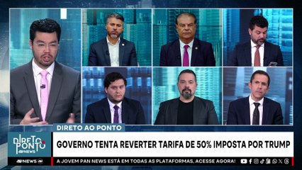 TRUMP IMPÕE TARIFAS CONTRA BRASIL: O QUE ESTÁ EM JOGO? | DIRETO AO PONTO - 14/07/2025