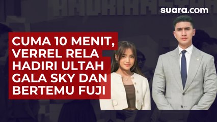 Cuma 10 Menit, Verrell Bramasta Rela Hadiri Ultah Gala Sky dan Bertemu Fuji