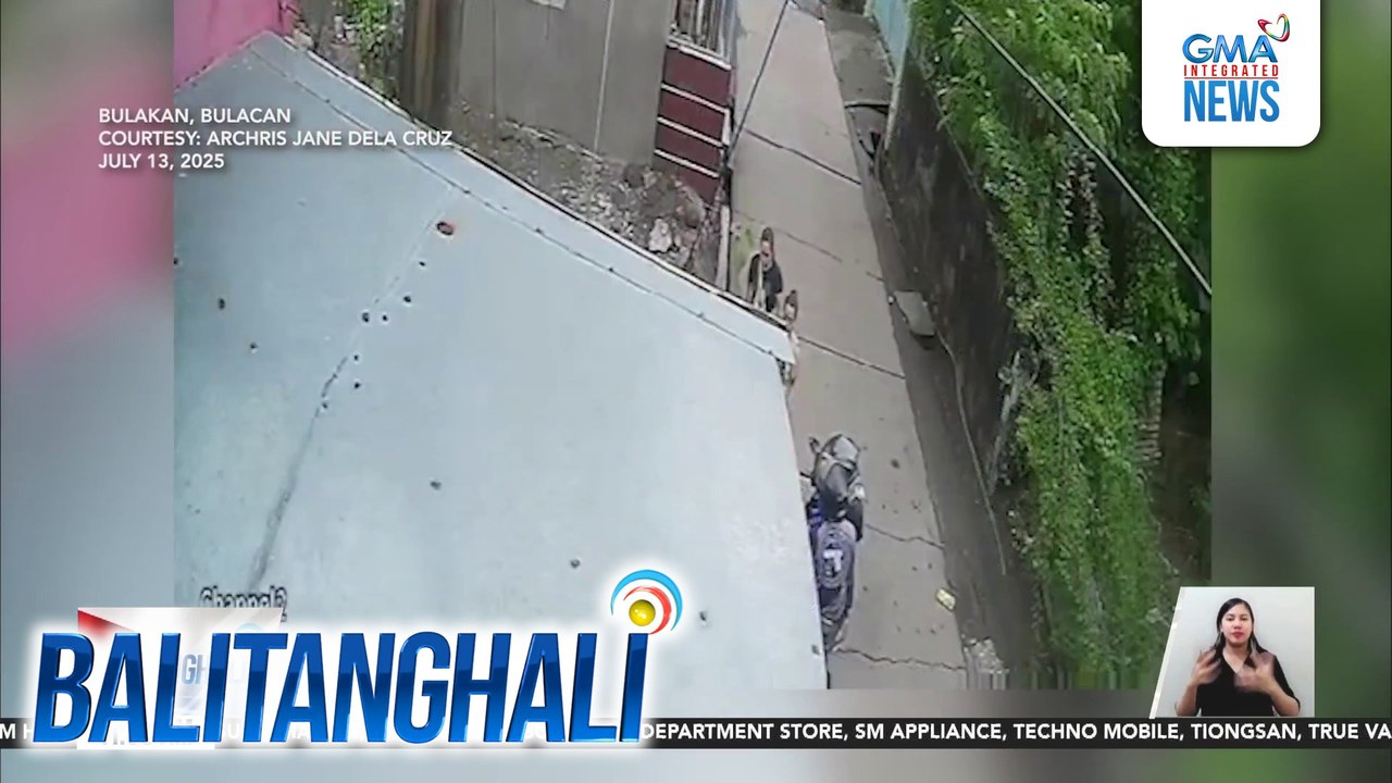 Kuwintas ng babae, hinablot ng riding-in-tandem na nagpanggap na bibili ng taho | Balitanghali