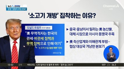 美 개방 요구에…정부 “농축산물 전략적 판단 필요”