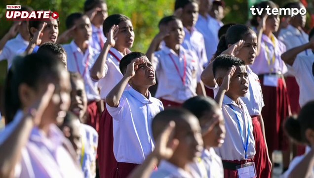 Tentara dan Polisi Ikut MPLS Sekolah Rakyat di Bandung