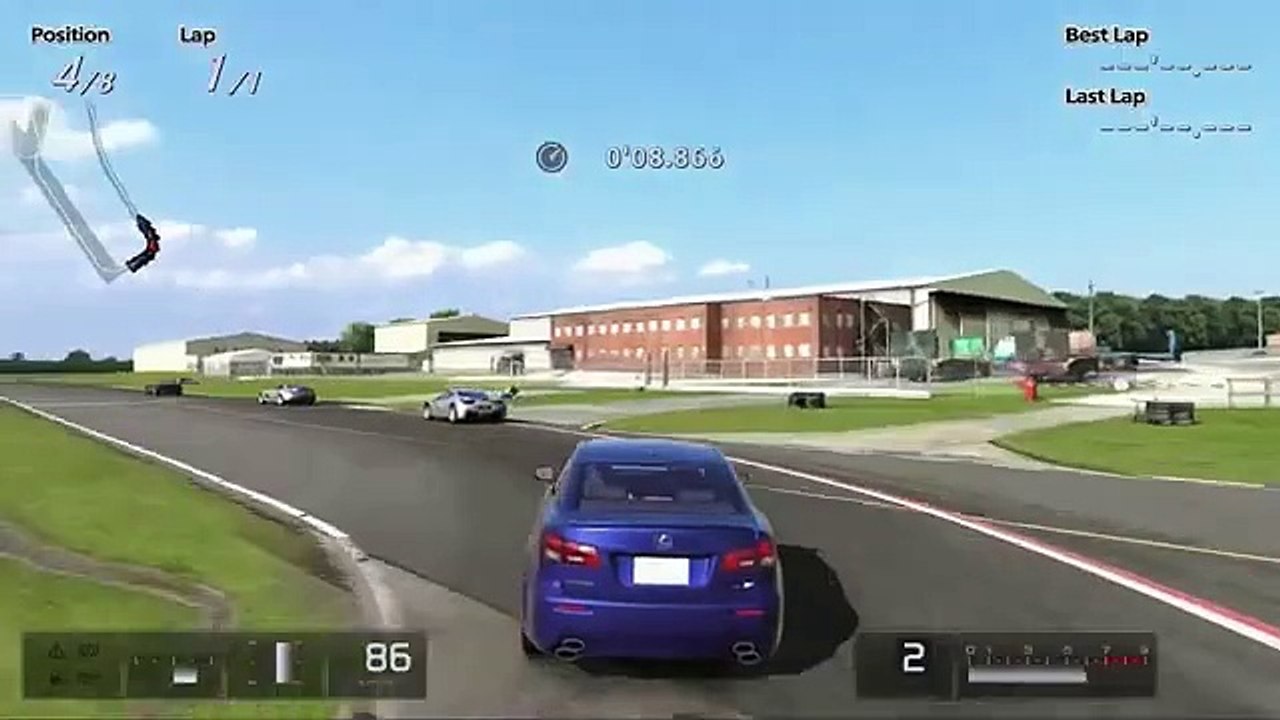 Gran Turismo 5 DEMO (2010) - Lexus IS-F at Top Gear Test Track