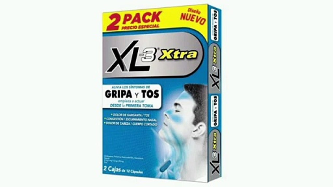 XL-3 Xtra La Gripa, Para La Tos: 2023