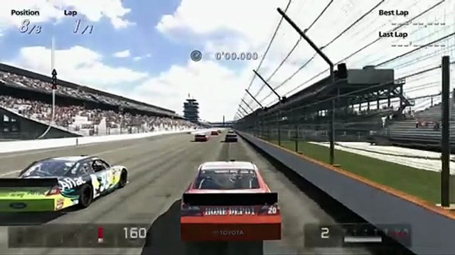 Gran Turismo 5 DEMO (2010) - 2010 Joey Logano #20 The Home Depot Toyota Camry at Superspeedway Indy