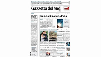 Rassegna stampa 15-07-2025 edizioni Calabria