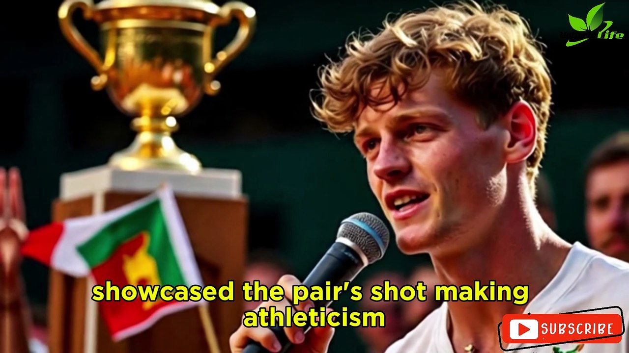 Sinner beats Alcaraz to win first Wimbledon title