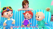 Laughing Baby With Family Song with  _ CoComelon Nursery Rhymes & Animal Songs