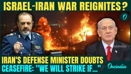 Iran's War Warning: Iran’s Defense Minister DOUBTS Ceasefire With Israel | Missiles & Bases on ALERT