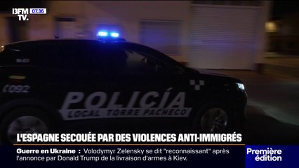 Depuis 4 jours, la ville de Torre Pacheco dans le sud de l'Espagne est le théâtre d'émeutes racistes