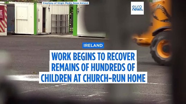 Excavation at Irish site aims to recover remains of 800 children from church-run home