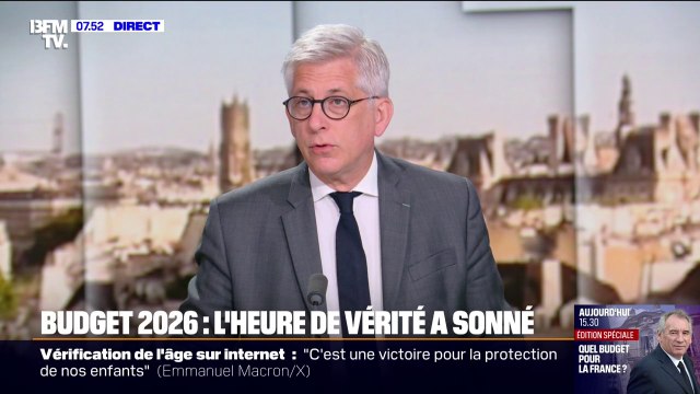 Réforme de l'assurance maladie: C'est aux professionnels de santé de porter l'effort , estime Frédéric Valletoux, député Horizons de Seine-et-Marne