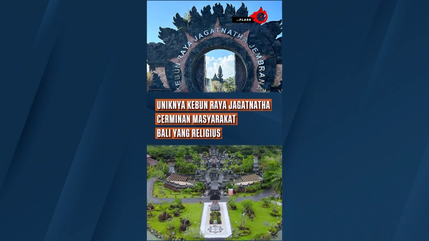 Uniknya Kebun Raya Jagatnatha, Cerminan Masyarakat Bali yang Religius